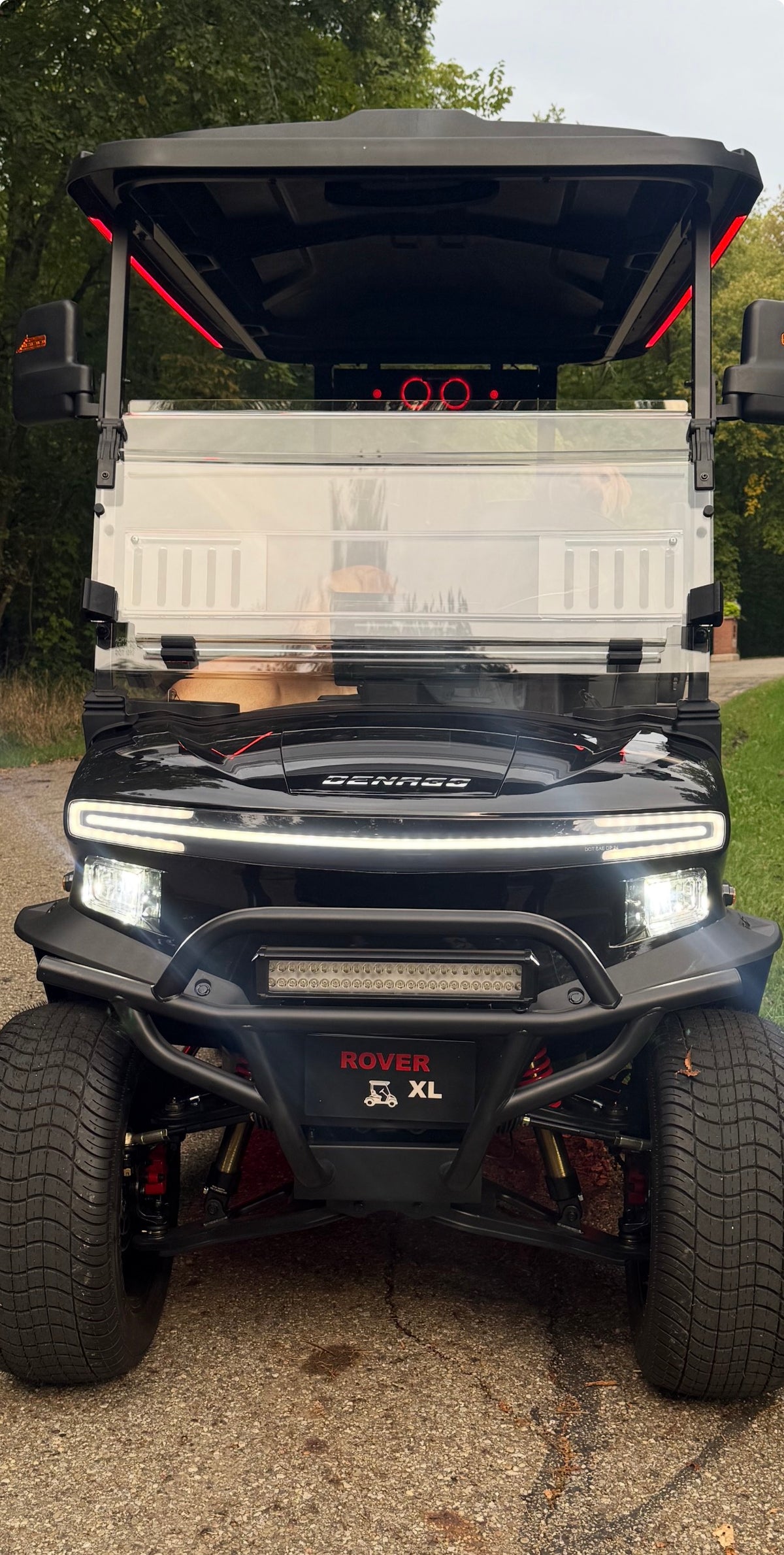 Golf Cart Vanity Plate Kit