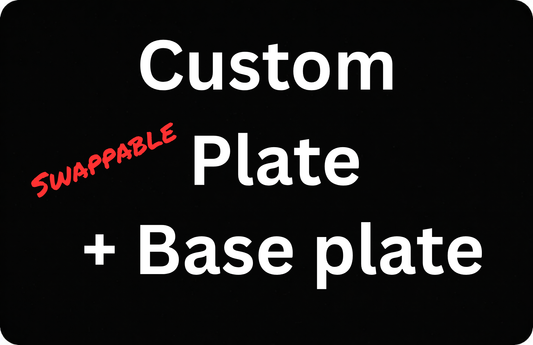 Golf Cart Vanity Plate Kit